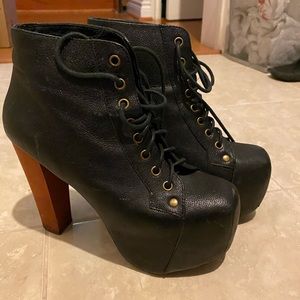 Jeffrey Campbell Lita Black Size 6